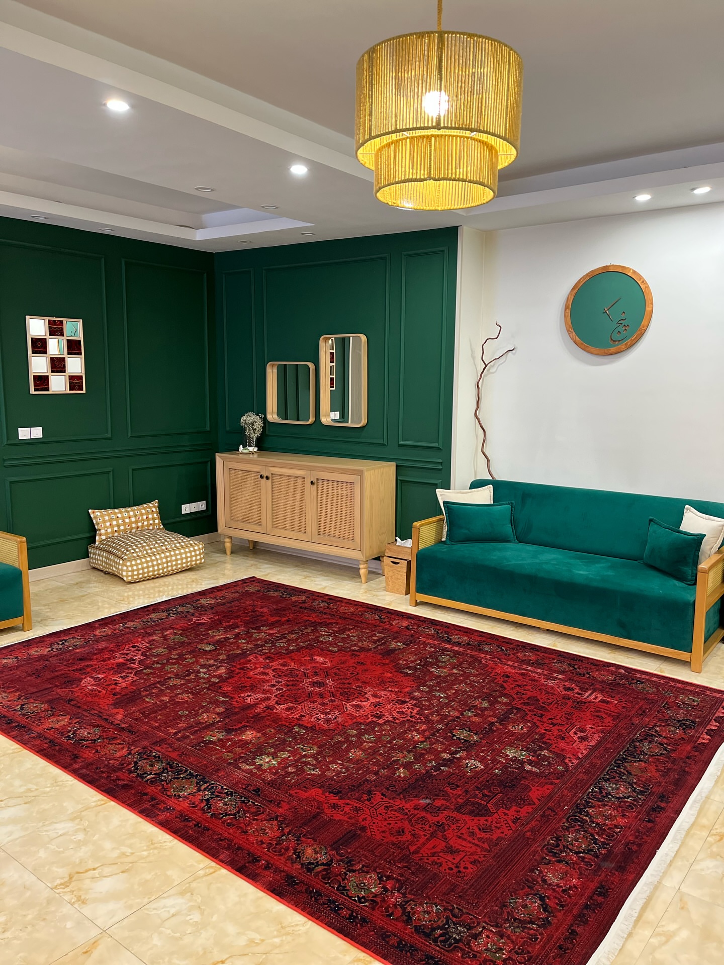 فرش فرح 1200 شانه لاکی کد 1217