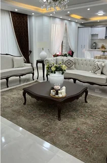 فرش هرمان کد hr185 رنگ کرم طلایی