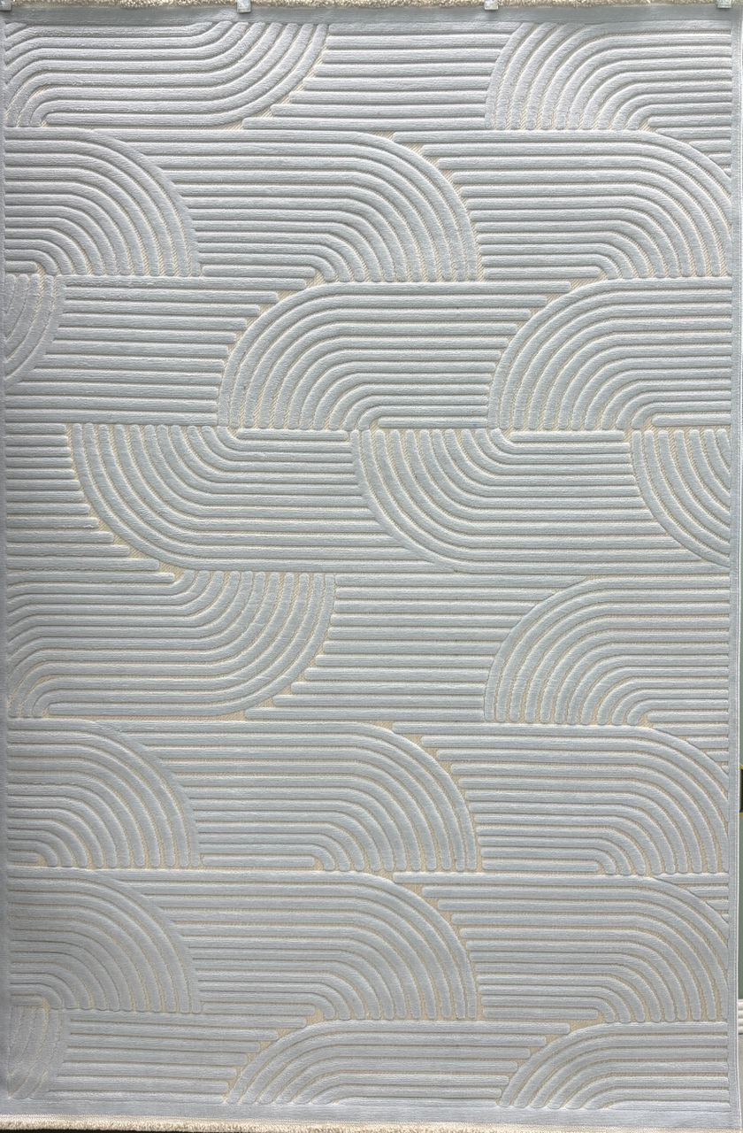 فرش پینترستی دلوکس آبی کد 5120 مینیمال و مدرن